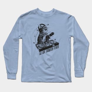 DJ Cat Scratch Fever Long Sleeve T-Shirt